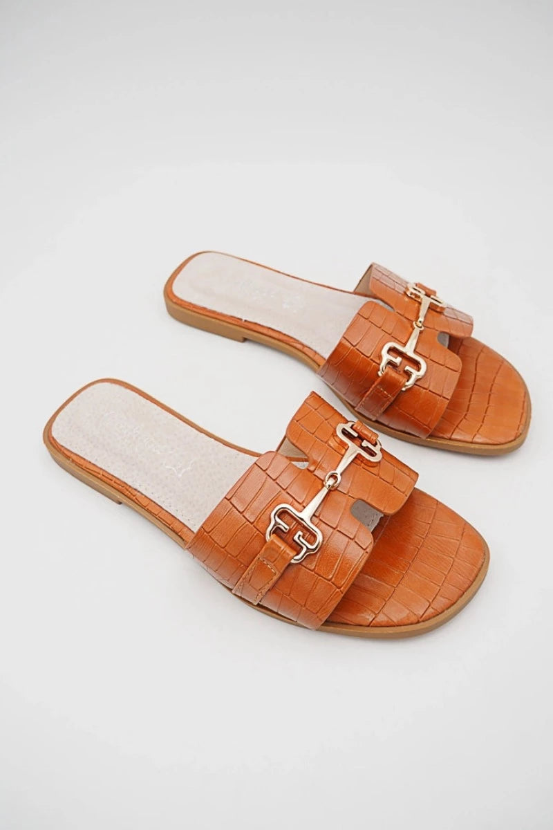Louise Sandals Camel